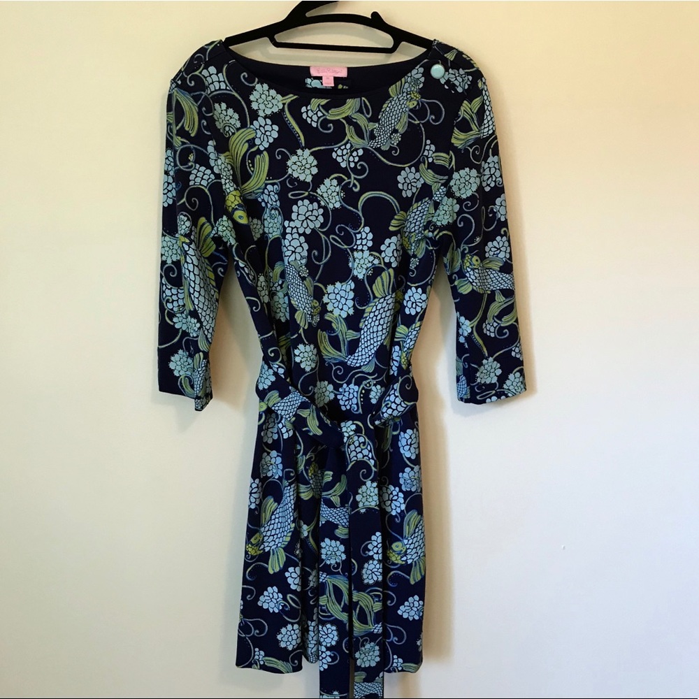 Lilly Pulitzer “Don’t be Koi” Fish Print Dress